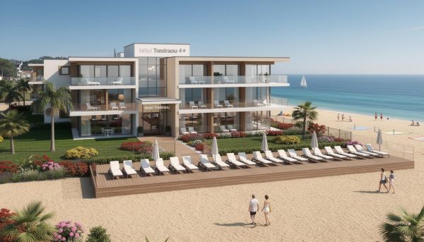 Hôtel 4 étoiles sur la plage de Trestraou : le choix idéal pour un séjour 2026