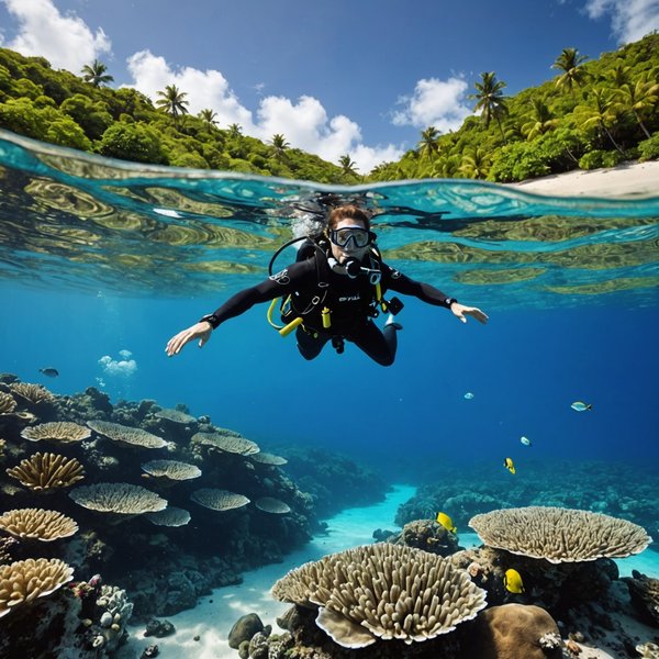 Comment organiser une aventure de plongée dans les eaux cristallines des îles Fidji?