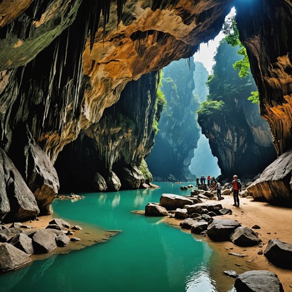 Comment organiser une expédition de spéléologie dans les grottes de Phong Nha, Vietnam : itinéraires et équipements ?