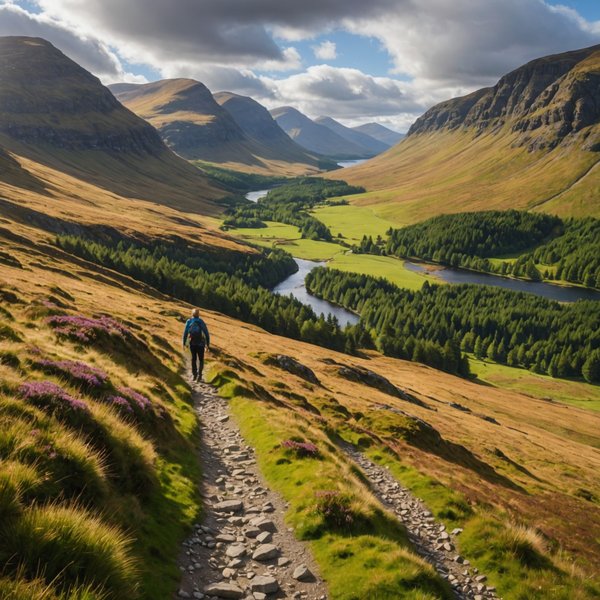 Quels sont les meilleurs itinéraires pour une randonnée à pied en Écosse?