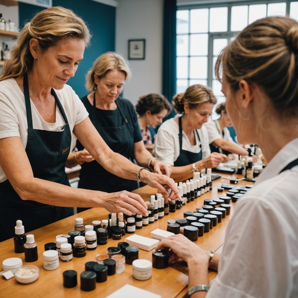 Quelle croisière permet de participer à des ateliers de fabrication de cosmétiques naturels en France?