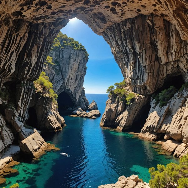 Comment organiser une croisière pour explorer les grottes marines en Corse?